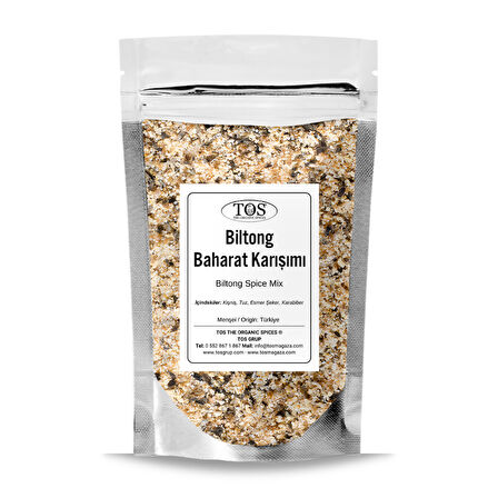 Biltong Baharatı Karışımı 100 gr (1. Kalite)