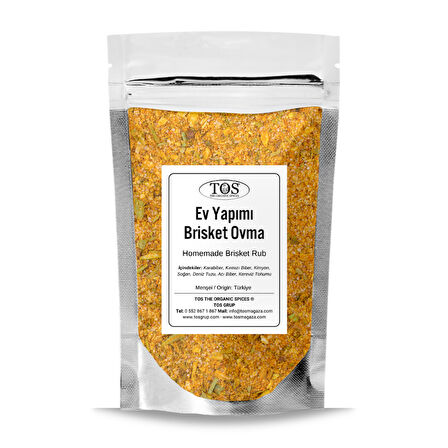 Ev Yapımı Brisket Ovma 100 gr (1. Kalite)