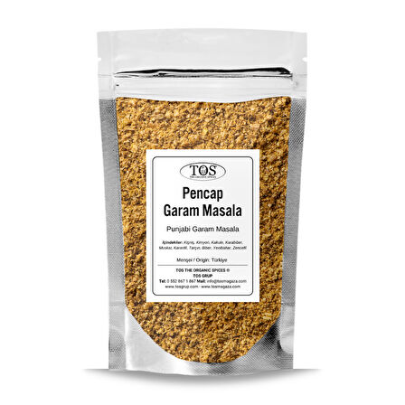 Pencap Garam Masala 100 gr (1. Kalite)