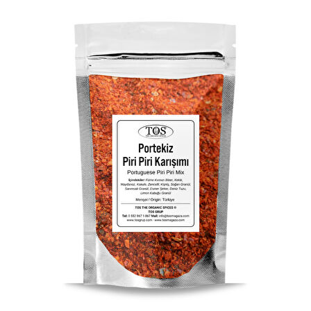 Portekiz Piri Piri Karışımı 100 gr (1. Kalite)