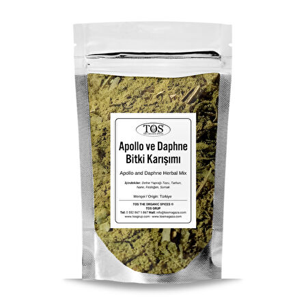 Apollo ve Daphne Bitki Karışımı 100 gr (1. Kalite)