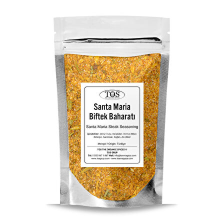 Santa Maria Biftek Baharatı 250 gr (1. Kalite)