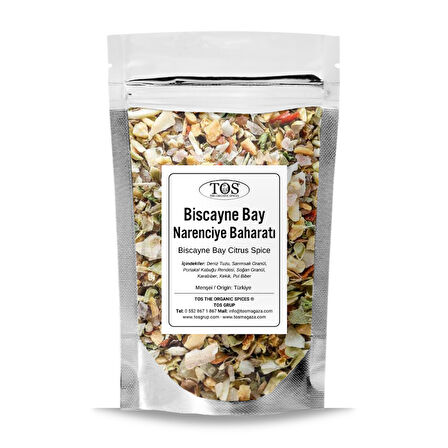 Biscayne Bay Narenciye Baharatı 100 gr (1. Kalite)