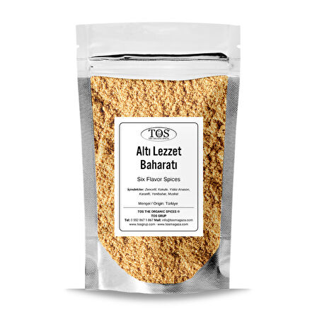 Altı Lezzet Baharatı 100 gr (1. Kalite)