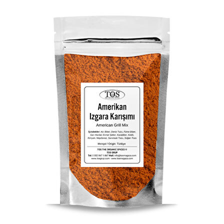 Amerikan Izgara Karışımı 100 gr (1. Kalite)