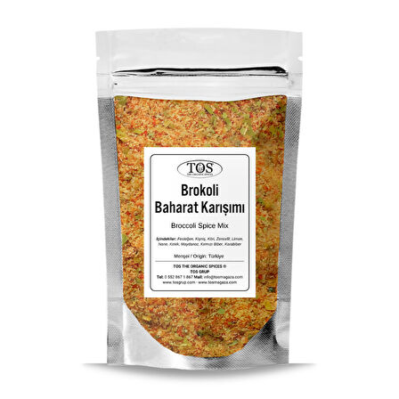 Brokoli Baharat Karışımı 500 gr (1. Kalite)