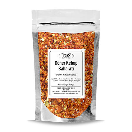 Döner Kebap Baharatı 100 gr (1. Kalite)