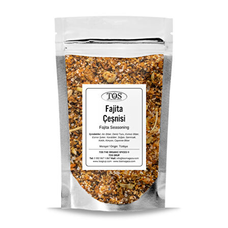 Fajita Çeşnisi 250 gr (1. Kalite)