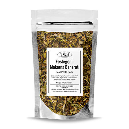 Fesleğenli Makarna Baharatı 100 gr (1. Kalite)