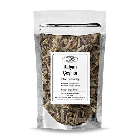 İtalyan Çeşnisi 100 gr (1. Kalite)