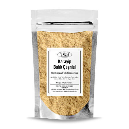 Karayip Balık Çeşnisi 100 gr (1. Kalite)