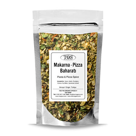 Makarna & Pizza Baharatı 100 gr (1. Kalite)