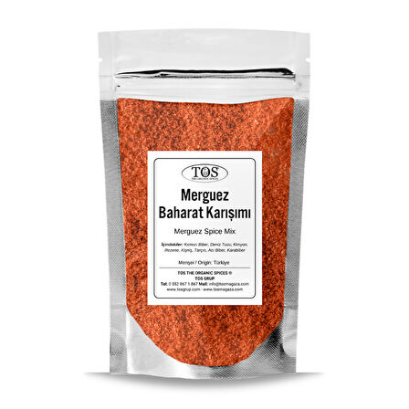 Merguez Baharat Karışımı 500 gr (1. Kalite)