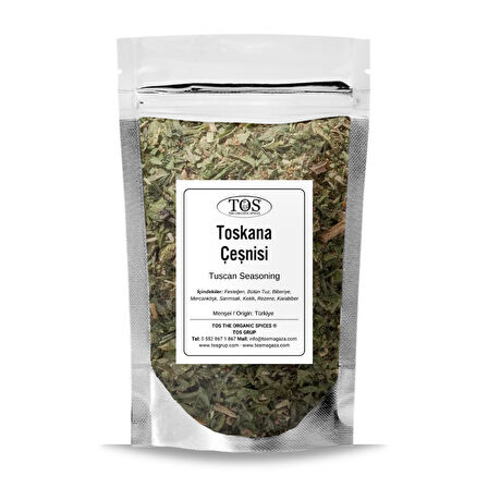 Toskana Çeşnisi 500 gr (1. Kalite)