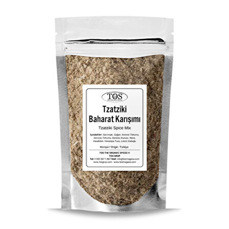 Tzatziki Baharat Karışımı 250 gr (1. Kalite)