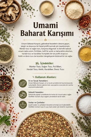 Umami Baharat Karışımı 100 gr (1. Kalite)