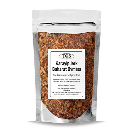 Karayip Jerk Baharat Ovması 100 gr (1. Kalite)