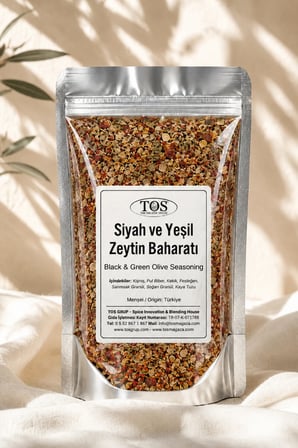 Siyah ve Yeşil Zeytin Baharatı 100 gr (1. Kalite)