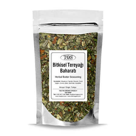 Bitkisel Tereyağı Baharatı 250 gr (1. Kalite)