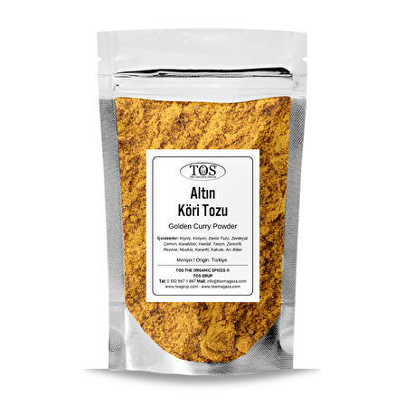 Altın Köri Tozu 500 gr (1. Kalite)