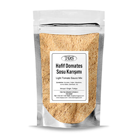 Hafif Domates Sosu Karışımı 100 gr (1. Kalite)