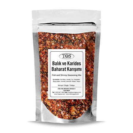 Balık ve Karides Baharat Karışımı 100 gr (1. Kalite)