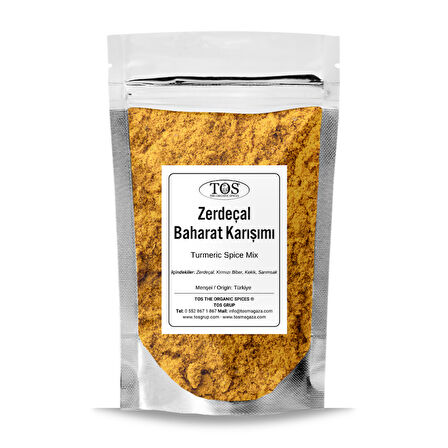 Zerdeçal Baharat Karışımı 250 gr (1. Kalite)