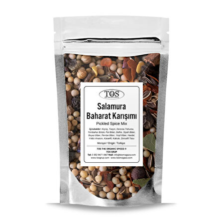 Salamura Baharat Karışımı 500 gr (1. Kalite)