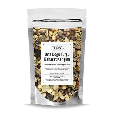 Orta Doğu Turşu Baharat Karışımı 100 gr (1. Kalite)