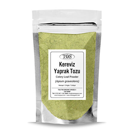 Kereviz Yaprak Tozu 500 gr (1. Kalite) Apium graveolens