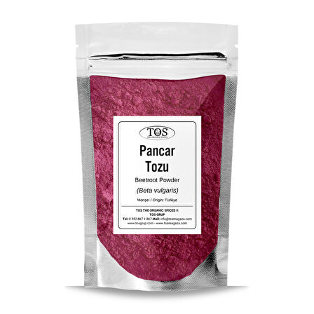 Pancar Tozu 500 gr (1. Kalite) Beta vulgaris