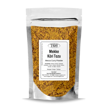 Maryam'ın Mekke Suudi Arabistan Usulü Köri Tozu 250 gr Maryam's Mecca Saudi Arabian Curry Powder