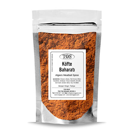 Amina'nın Cezayir Köfte Baharatı 100 gr Amina's Algiers Meatball Spice