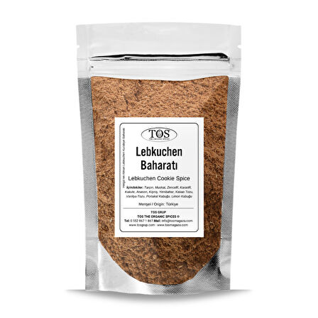 Helga’nın Alman Lebkuchen Kurabiye Baharatı 100 gr Helga’s German Lebkuchen Cookie Spice