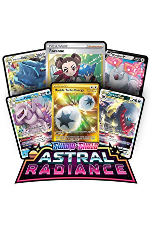 Pokemon 72'li Oyun Kartı Metal Kutu Sword Shield Astral Radiance