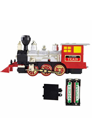 Sesli Ve Işıklı Klasik Tren Seti 16 Parça