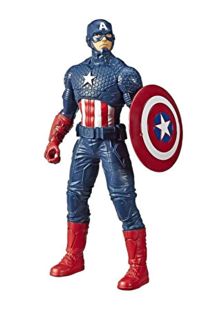 Captain America - Kaptan Amerika Marvel Karakter Dev Figür - 24 Cm