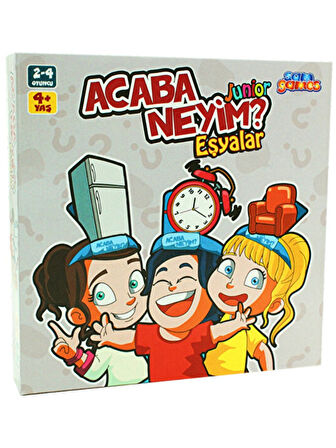 Acaba Neyim Junior Eşyalar Kutu Oyunu