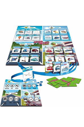 Acaba Neyim Junior Taşıtlar Kutu Oyunu