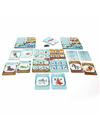 Acaba Neyim Junior Hayvanlar Kutu Oyunu