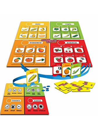 Acaba Neyim Junior Meyve & Sebzeler Kutu Oyunu