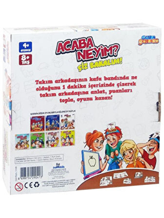 Acaba Neyim Çiz Bakalım Kutu Oyunu
