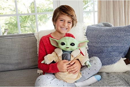 Star Wars Mandalorian The Child Grogu - Peluş Figür Oyuncak Ultra Lüx Bayb Yoda 28 Cm