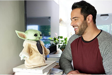 Star Wars Mandalorian The Child Grogu - Peluş Figür Oyuncak Ultra Lüx Bayb Yoda 28 Cm