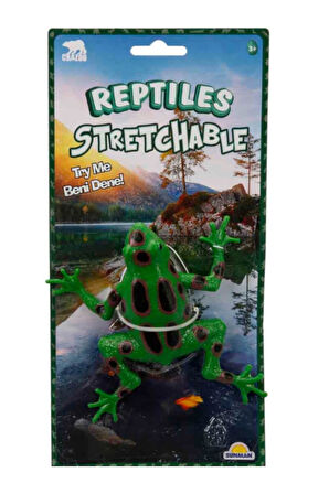 Esneyebilen Streç Hayvanlar - Kurbağa ( 15 Cm )