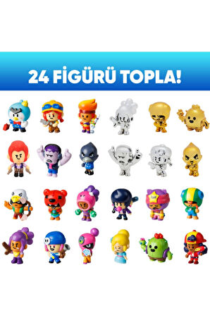 Brawl Stars 5li Figür - ( Model 1 )