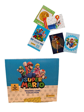 Super Mario Trading Kartları - 1 Paket