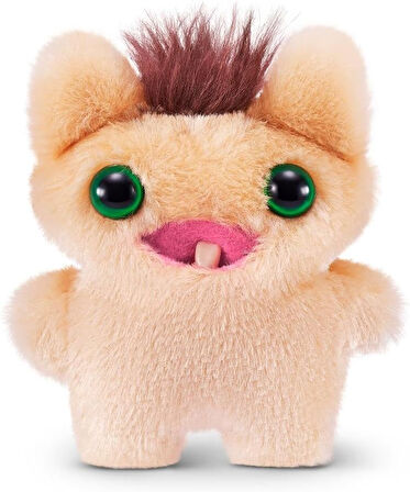 Mini Koleksiyonluk ZURU Fuggler Baby Fuggs Komik Çirkin Peluş Oyuncak Screech Krem 9cm