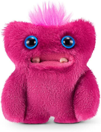 Mini Koleksiyonluk ZURU Fuggler Baby Fuggs Komik Çirkin Peluş Oyuncak Sir Belch Bordo 9cm