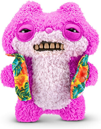 Vacay Vibes Tatil Havası ZURU Fuggler Komik Peluş Oyuncak - Sketchy Squirrel 22 cm